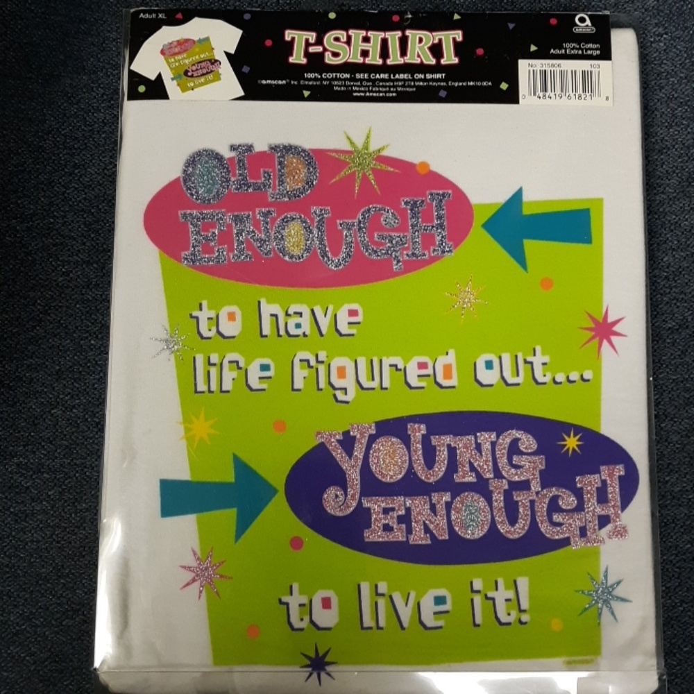 Novelty Birthday T-Shirt - New